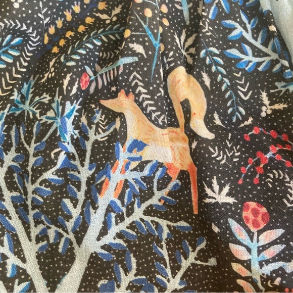 Stellah / tiered mini skirt with fox pattern - Picture 5 of 10